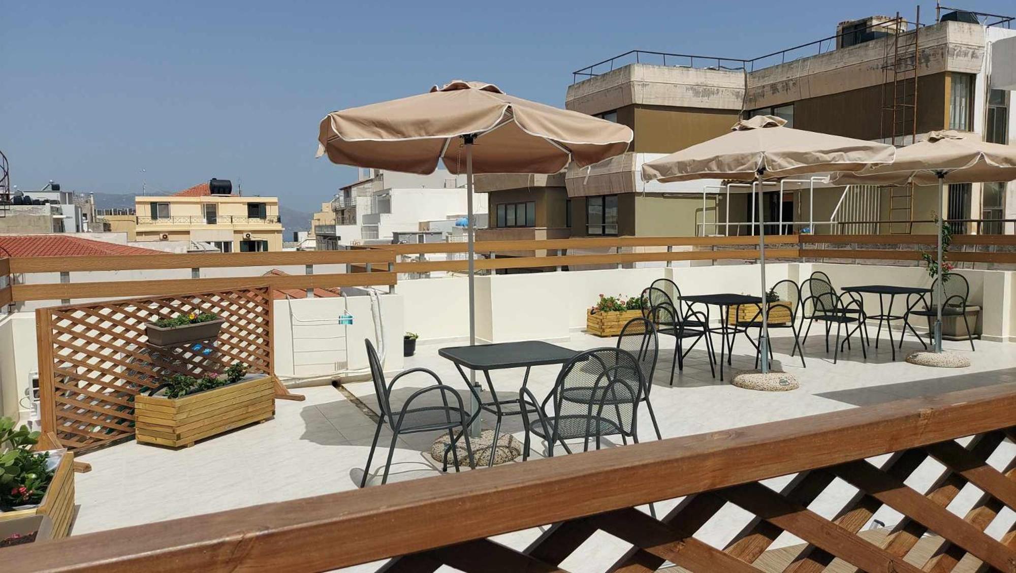 The Blue Apartment In The Heart Of Heraklion Екстер'єр фото